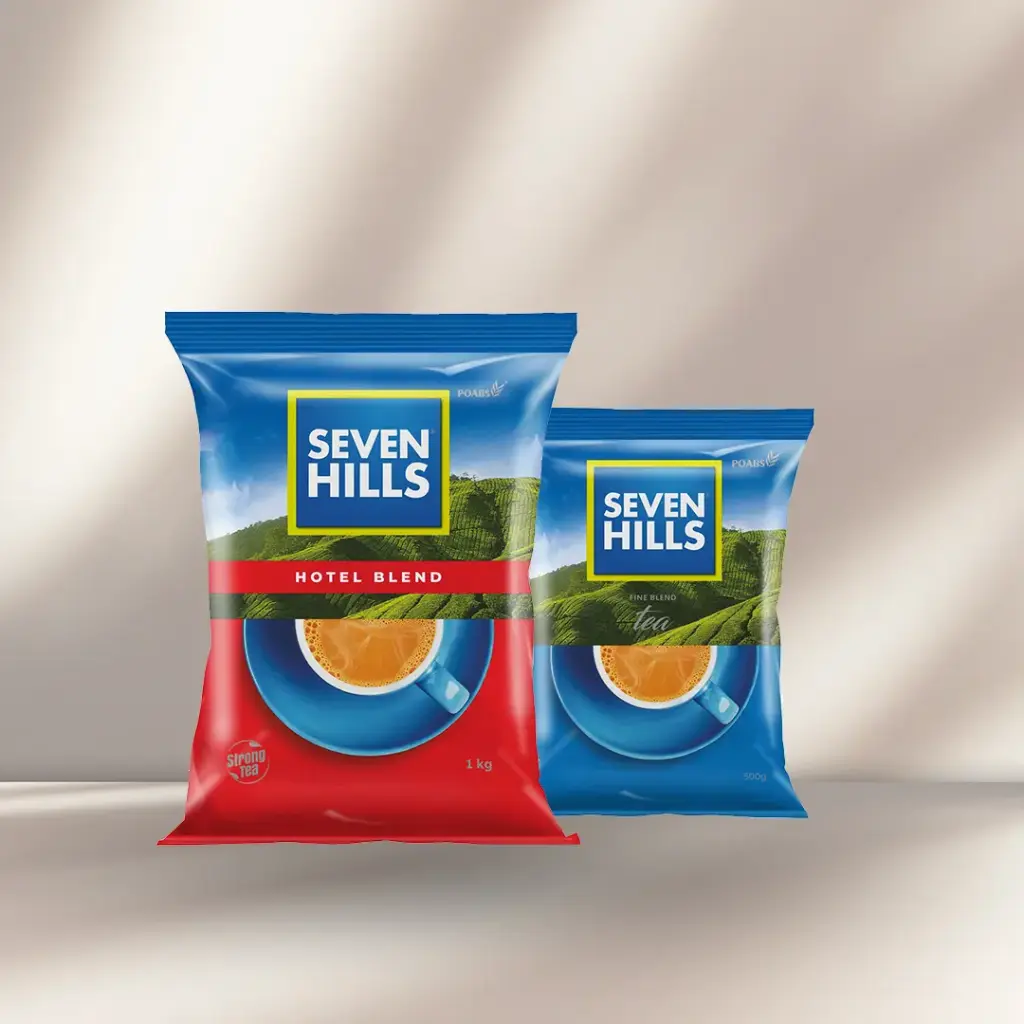 SEVEN HILLS - Hotel Blend CTC Dust Tea 1Kg + Fine Blend  CTC Dust Tea 500g