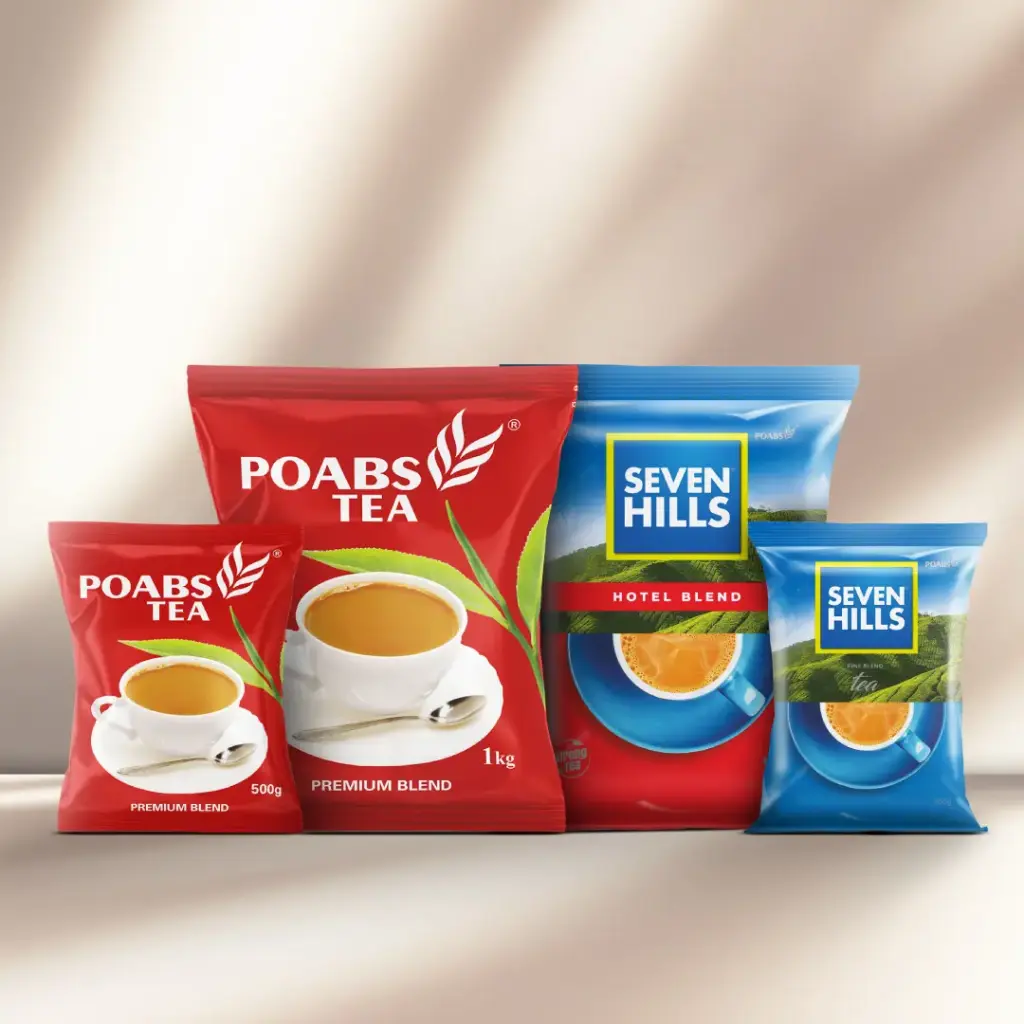 Bundle Pack 3 kg (POABS TEA - Premium Blend CTC Dust Tea 1Kg & 500g + SEVEN HILLS - Hotel Blend CTC Dust Tea 1Kg + SEVEN HILLS - Fine Blend CTC Dust Tea 500g) 