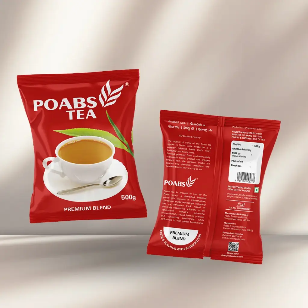 POABS TEA - Premium Blend CTC Dust Tea 500g